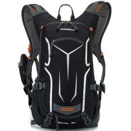 BWBIKE Bike Backpack Cycling Rucksack,18L Waterproof Bicycle Bike Backpack With Rain Cover,Sports Riding Backpack for for Hiking Running Cycling