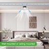 SIGANDG Round Ventilation Grille, ABS Adjustable Ventilation Cover, 75 mm