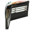 Luxury Leather Wallet Coin Compartment with Zip 12 cm Various
