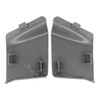 DriveFix Driver and Passenger Side Seat Belt Anchor Cover Slate