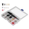 366 Pcs Computer Screw Set Motherboard Standoffs Screw Kit with