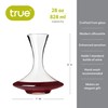True Petite Wine Decanter, Glass Carafe, Red and White Wine,