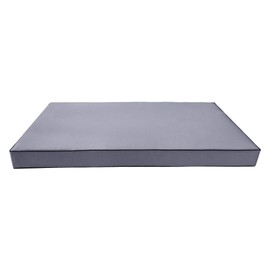 *Cover ONLY*- Outdoor Daybed Fitted Sheet Slipcover 6" Contrast Trim Queen AD001