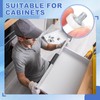 sourcing map 29 mm Drawer Rollers Wheel Cabinet Positioning Sliding