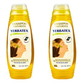 2 Shampoo Naturista De Manzanilla 400 Ml