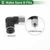 HOPESPANNER Push to Connect Air Fittings 1/4" 90 Degree Female