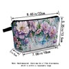 MoCaliduccious Butterfly Flower Makeup Bag for Women Travel Cosmetic Organizer