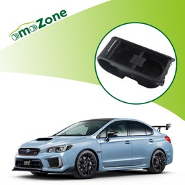 omoZone Center Console Cup Holder & Insert Divider Compatible with 2008-2021 Subaru Impreza WRX STI Replaces 66155AG100JC 66155AG010