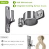 Insaga 304 Stainless Steel Gate Hinges Wall Mount | 1-5/8''