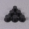 Toddmomy Pack of 100 Black Mini Top Hat Formal Mini