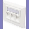 DIGITUS Junction Box for Keystone Module - 3 Port -