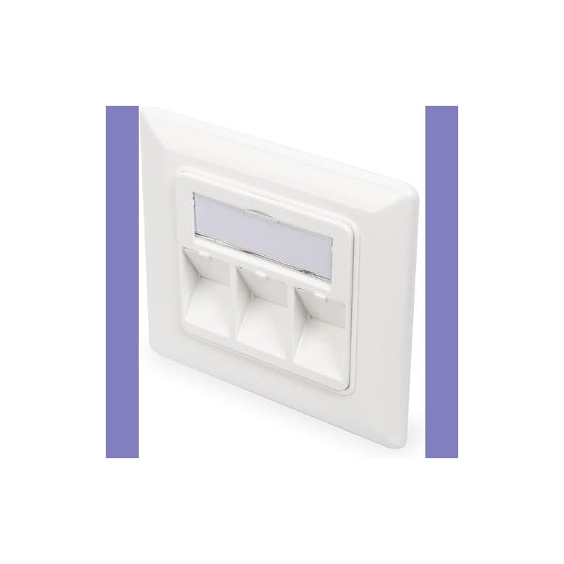 DIGITUS Junction Box for Keystone Module - 3 Port -