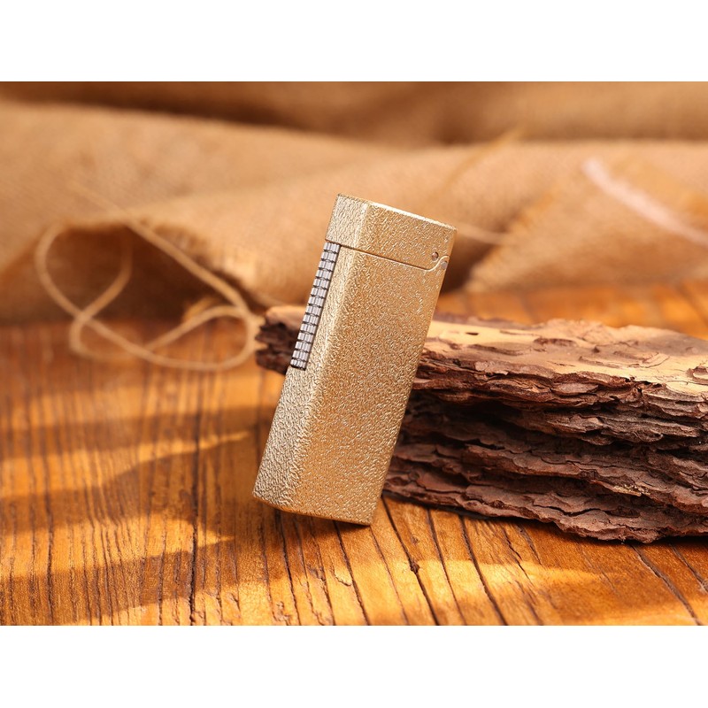 WDMART- H59 Brass Mechanical Trench Lighter • Retro Soft Flame