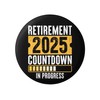 EMUWORKS Retirement Badge Pin Button - 2.3 Inch Glossy Print,