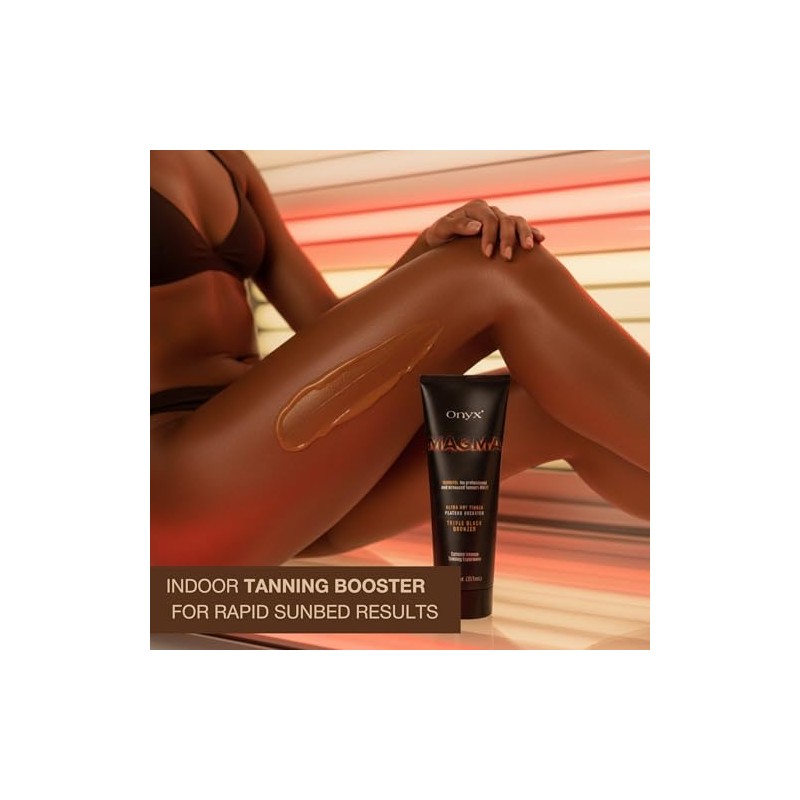Onyx Magma Extreme Tingle Sunbed Cream with Bronzer 251 ml
