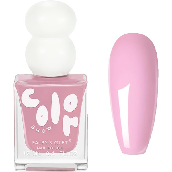 Pink Nail Polish - Sakura Pink Nail Varnish Quick Dry