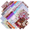Outbit Pack of 70 Patchwork Fabric Package - 25 cm