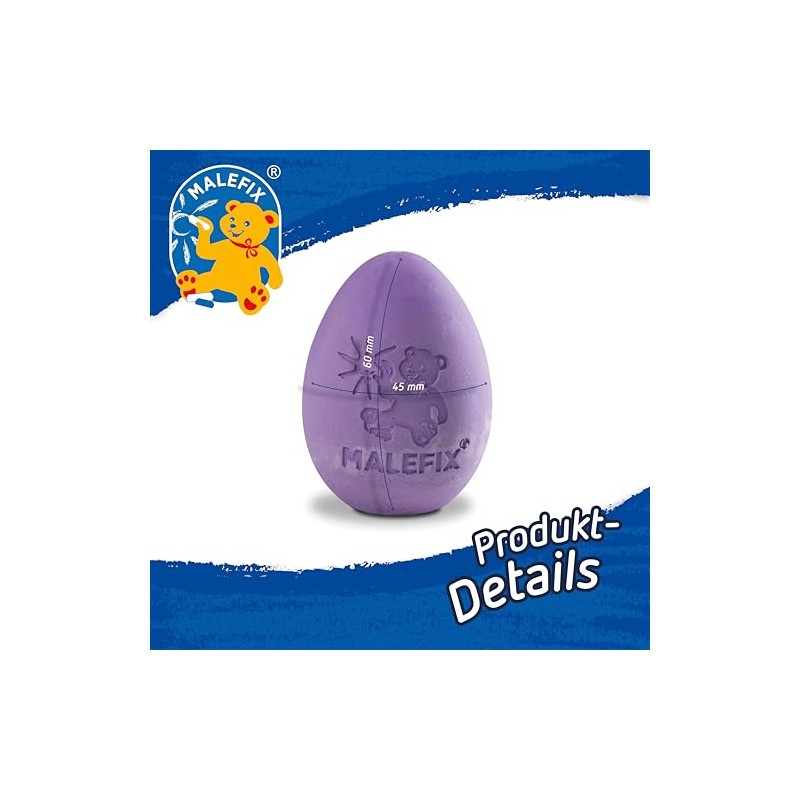 Pustefix Malefix Streetchalk Eggs 6 Pack In An Egg Box