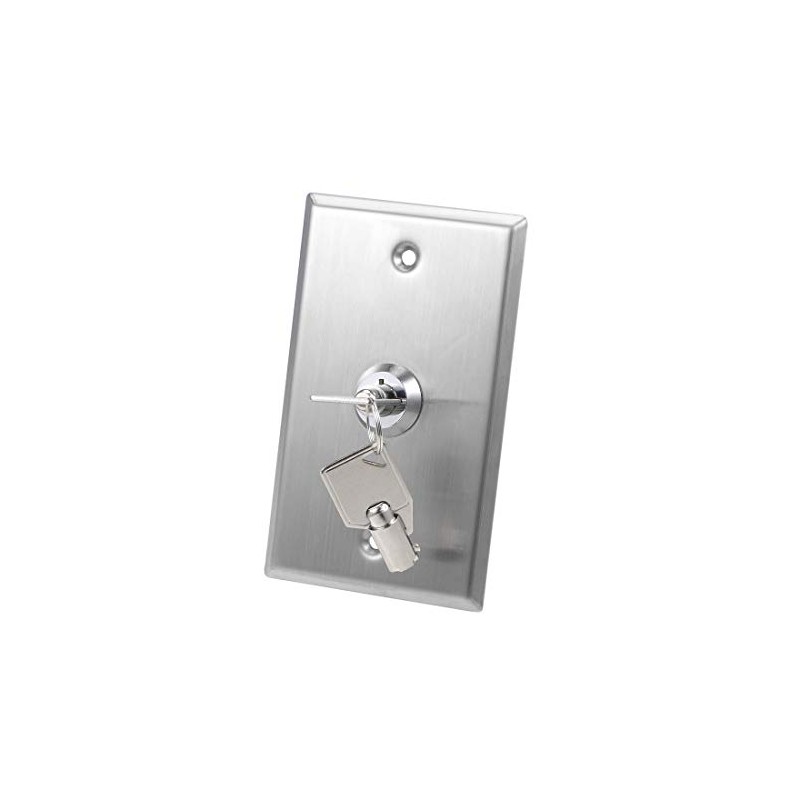 uxcell Key Switch Lock On/Off Exit Switch Emergency Door Release