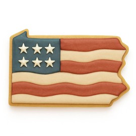 Pennsylvania State 3.5 Inch Cookie Cutter from The Cookie Cutter Shop – Tin Plated Steel