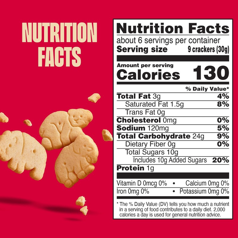 Glutino Gluten Free Animal Crackers, Crunchy and Sweet, Original Flavor,