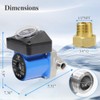 WiseWater 110V Circulation Pump with Timer, 100W 10 GPM Hot