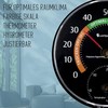 Thermometer / Hygrometer Analogue Combination Machine for Interior and Exterior