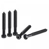 sourcing map Hex Lag Screws 5/16" x 2-1/2" Carbon Steel