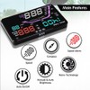Pyle Universal 5.5’’ Car HUD Head-Up Display Multi-Color Windshield Screen