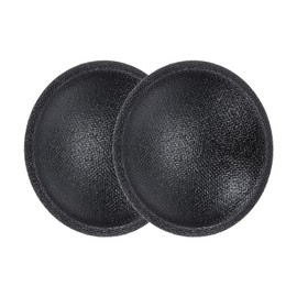 sourcing map 2 Pcs Speaker Dust Cap 35mm/1.4" Outer Diameter Oiled Cloth Cap Dome Cap Subwoofer Coil Cover Caps for Speaker Accessories Repairing