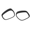 2Pcs Rearview Mirror Rain Eyebrow Frame Door Mirror Frame Trim