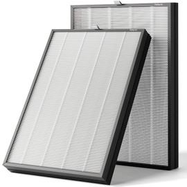 LUFTRUM C3500 and C3500 WIFI Air Purifier Original Replacement Filter Set, 1 Ture HEPA Filter and 1 Activated Carbon Filter (1 Pack-2 Filters)