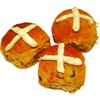 CafePress Hot Cross Buns_Tr Euro Oval Car Bumper Magnet