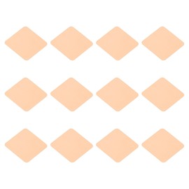 PATIKIL Copper Heatsink, 12 Pcs Copper Pad Shim IC Chipset GPU CPU Thermal Heatsink for Cooling Laptop Desktop Computer (15x15x0.1mm)