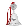 Wallace 2023 Silver Plated Grande Baroque Bell Ornament, 29th Edition