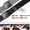 HOANAN 2-Pack Elastic Stretch Belt, Men’s All Size No Metal