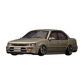 BM CREATIONS 1/64 Toyota Corolla 1996 AE100 Champagne (RHD) Finished Product 64B0252