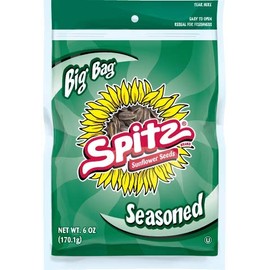 Spitz Seasoned Sunflower Seeds, 6- Ounce (Pack of 9)