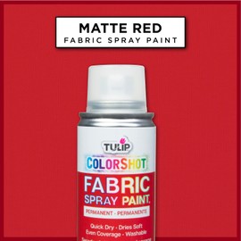Tulip ColorShot Instant Fabric Spray Color 3oz. Red