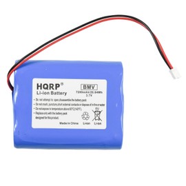 HQRP Battery Compatible with Simplehuman ST3024 ST3026 ST3027 ST3028 BT1080 Sensor Makeup Mirror 3.7V 7200mAh Li-Ion