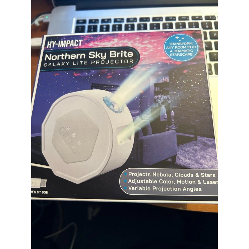 Hy-Impact Northern Sky Brite Galaxy Projector - Nebula, Stars &