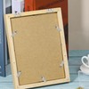 jojofuny 20pcs Stainless Steel Flush Mount Bracket Photo Frame Hanging