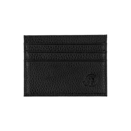 Bojueshaw Credit Card Wallets,Card Holder Wallet,Leather Thin Minimalist Credit Card Case Card Protector,RFID Blocking Front Pocket(Black)