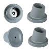 Unbranded Shower Chair Tips Feet Replacement - 1-1/8’’ Rubber Tips, Pack of 4