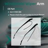 A22-51969-000 2Pcs Windshield Wiper Arm Fit For Freightliner Columbia 2001-2017,Wiper