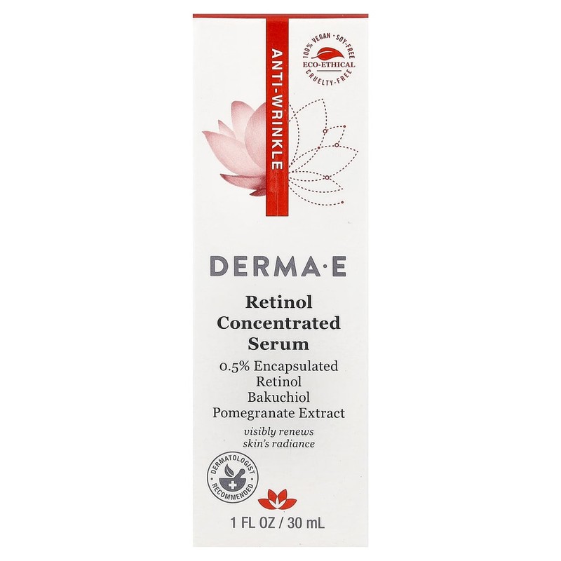 더마E 안티 링클 레티놀 농축 세럼 30ml(1fl oz) Derma E
