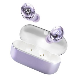Back Bay Audio Tempo 30 Wireless Earbuds for Small Ears - Award-Winning Sound, Sweatproof Bluetooth Earbuds, Comfortable Ear Buds for Women, Purple Earphones Small Ear Canals, Long Battery Headphones
