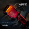 100% MÁSCARAS Unisex Adult Accuri 2 Goggle Red-Clear Lens Glasses,