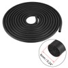 sourcing map Foam Rubber Seal Weather Strip 6mm Diameter 3