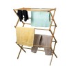 HOME IT Heavy Duty Wooden Clothes Drying Rack - Bamboo